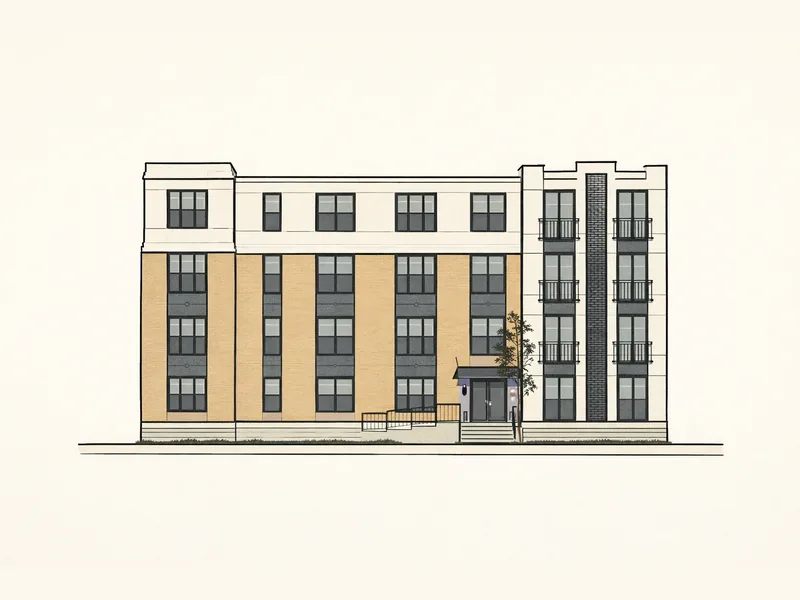 Drawing of 10 Corey Street. No photo available.