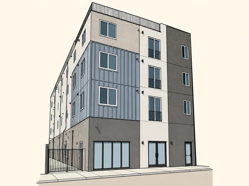 Drawing of 1010 E. 25th St.