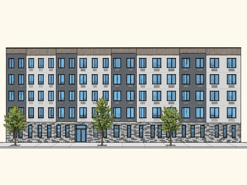 Drawing of 492 Thomas S Boyland Street Apartments
