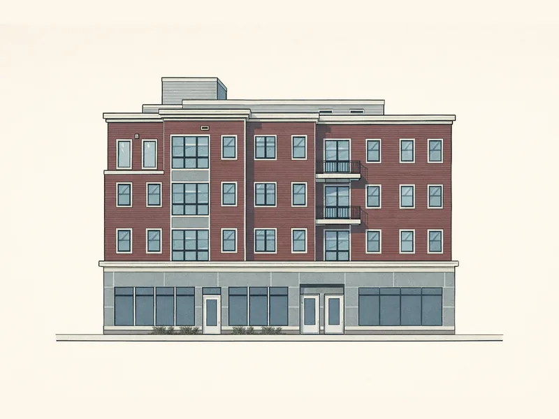 Drawing of 80 Broadway. No photo available.