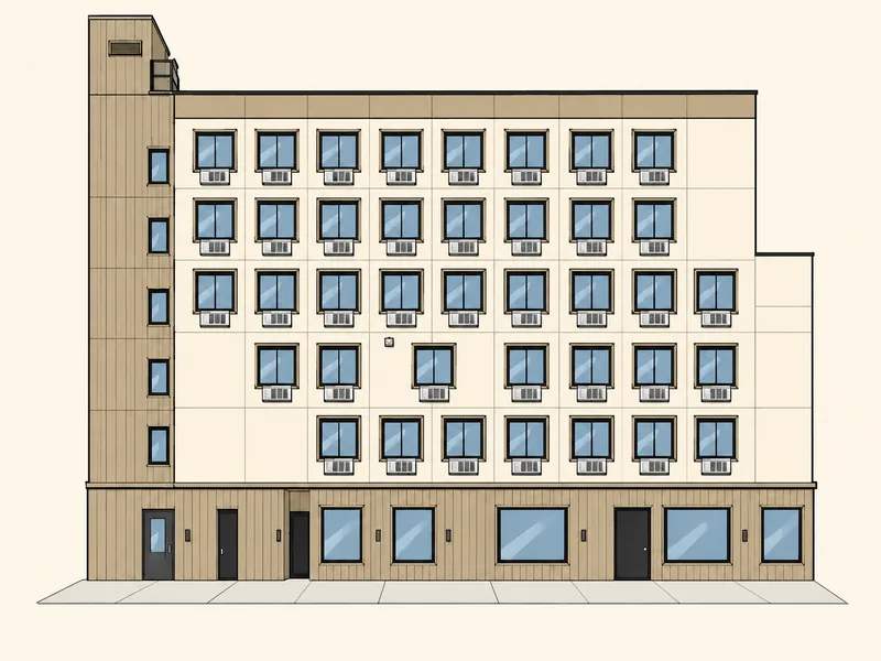 Drawing of 919 Freeman Street Apartments