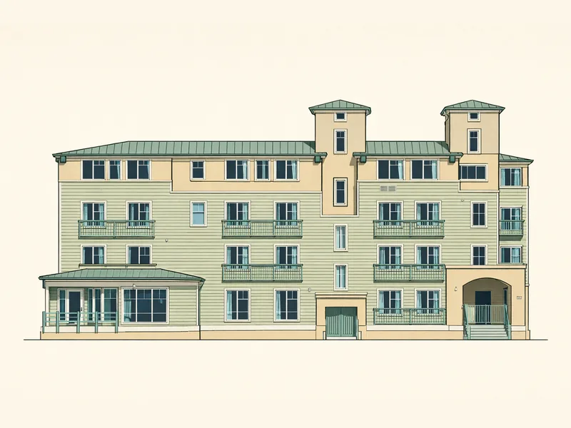 Drawing of Adda and Paul Safran Senior Housing. No photo available.