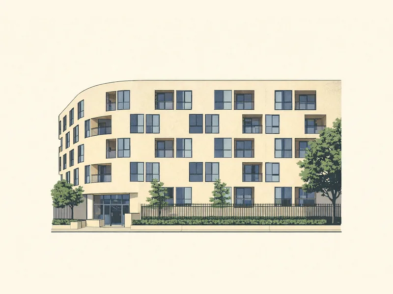 Drawing of Ariadne Getty Senior Housing - Accessible Units. No photo available.