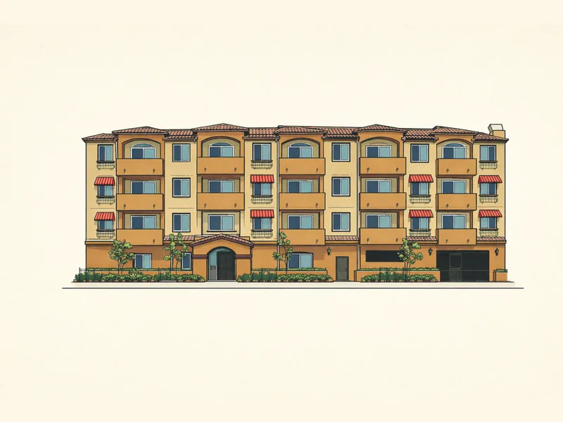 Drawing of Asturias Senior Apartments - Accessible Units. No photo available.