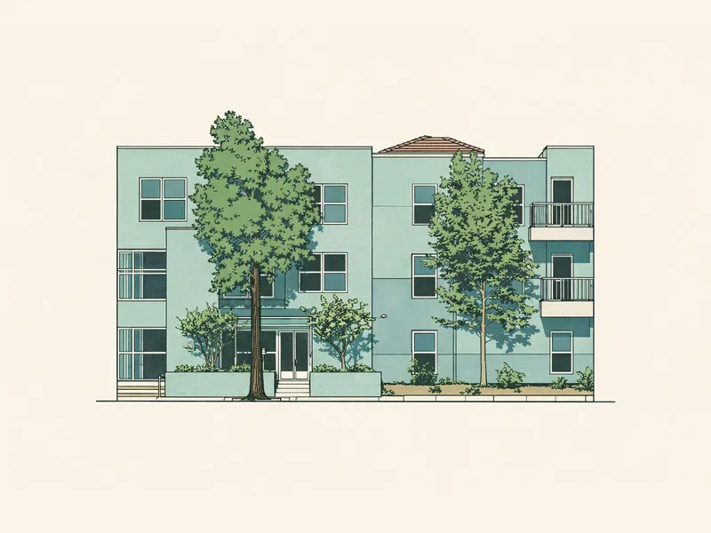 Drawing of Castlewood Terrace II. No photo available.