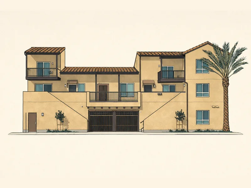Drawing of Cedar Grove at Jordan Downs. No photo available.