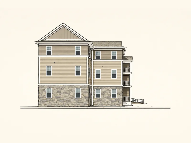 Drawing of Cobblestone Village. No photo available.