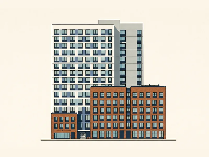 Drawing of Coney Island Phase I. No photo available.