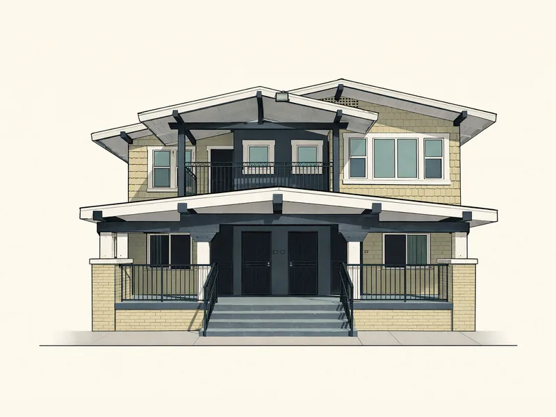 Drawing of Curtis Johnson Apartments - Accessible Units. No photo available.
