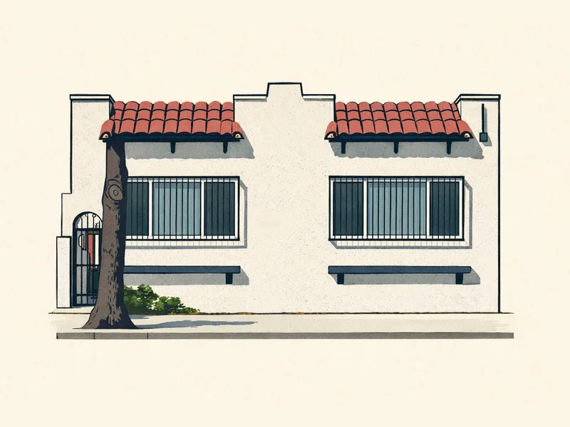 Drawing of Curtis Johnson Apts. - Accessible Units. No photo available.