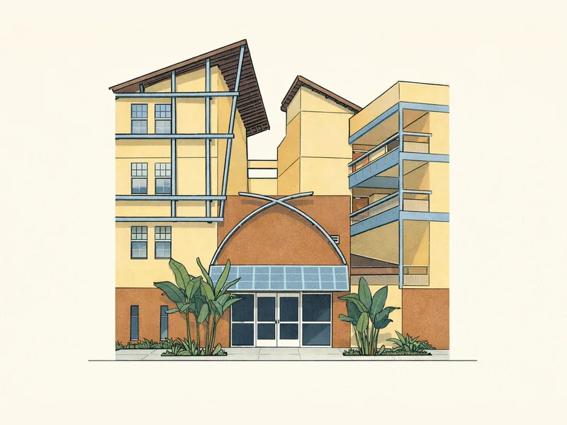 Drawing of El Centro Loretto Apartments. No photo available.