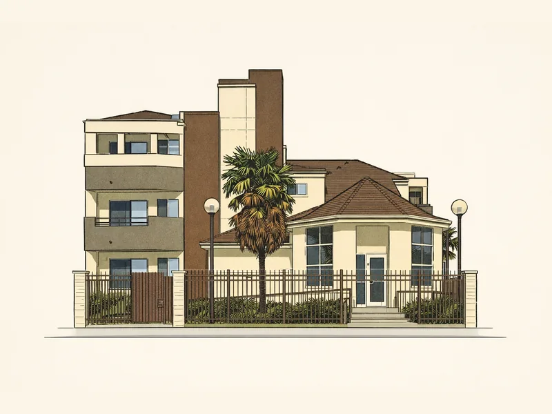 Drawing of Figueroa Senior Housing. No photo available.