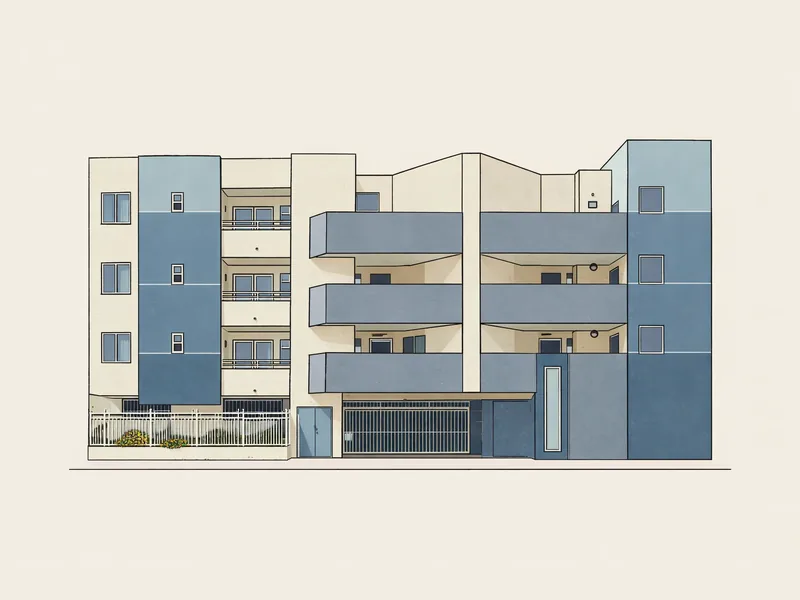 Drawing of Florence Avenue Villas Apartments. No photo available.