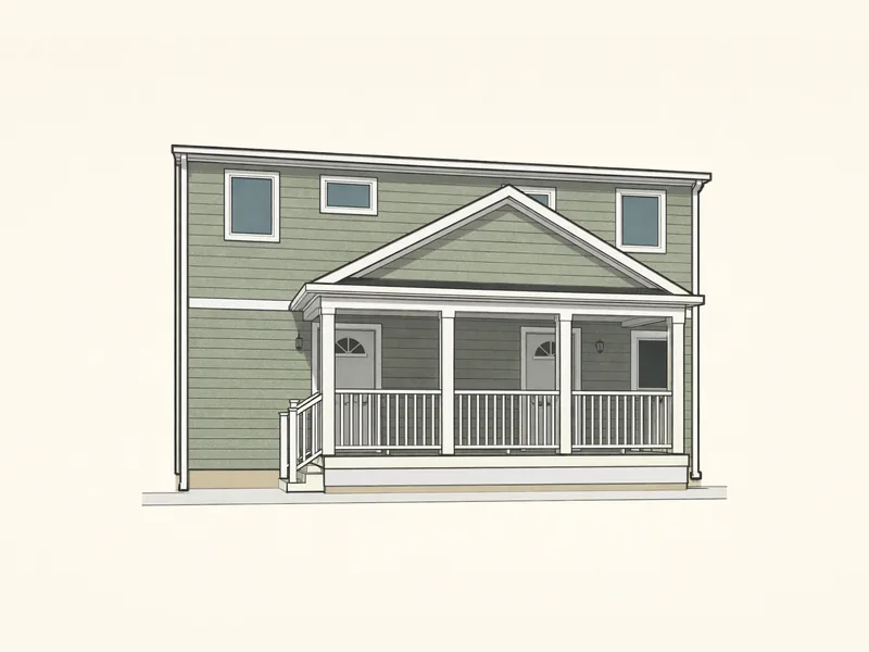 Drawing of Hendrickson Place. No photo available.