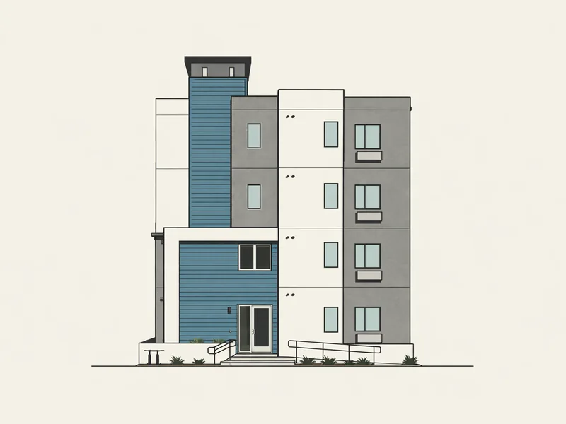Drawing of HVN on Mathews. No photo available.