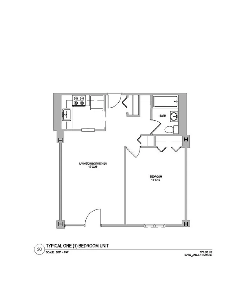 Photo 2 of 2 of Jaclen Tower Apartments