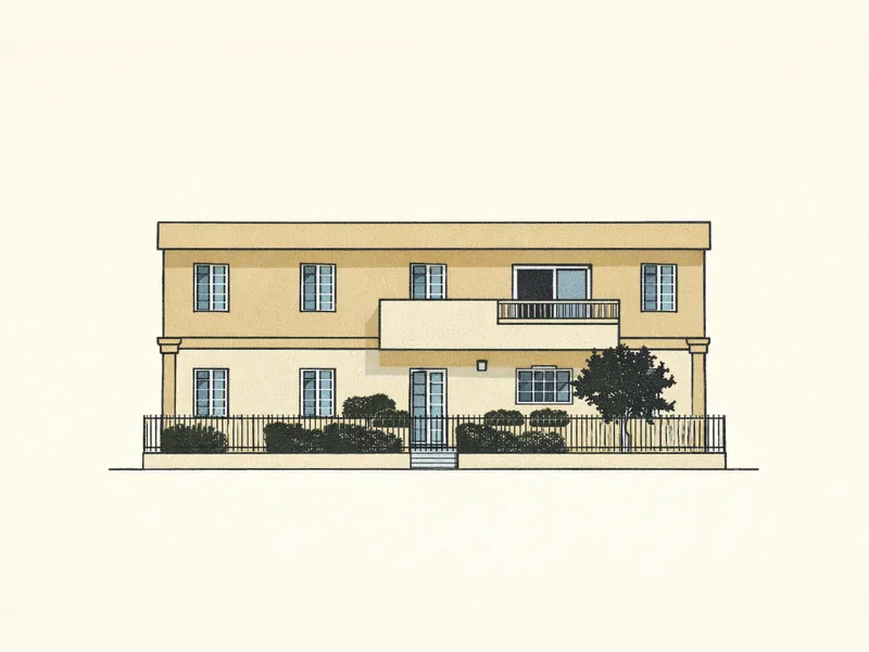 Drawing of Kittridge Park Villas. No photo available.