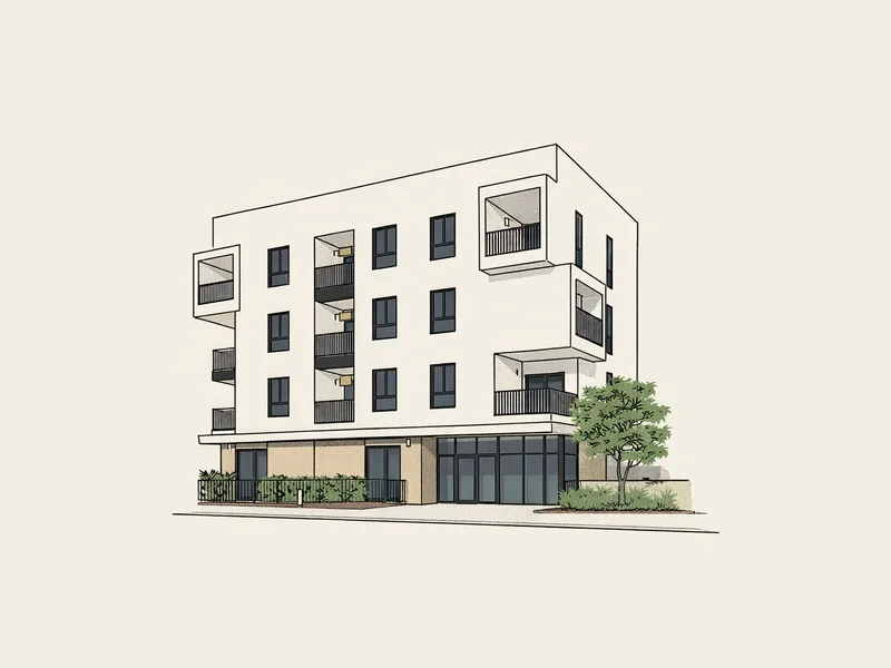 Drawing of La Veranda - Accessible Units. No photo available.