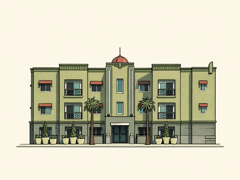 Drawing of Laguna Senior Apartments - Accessible Units. No photo available.