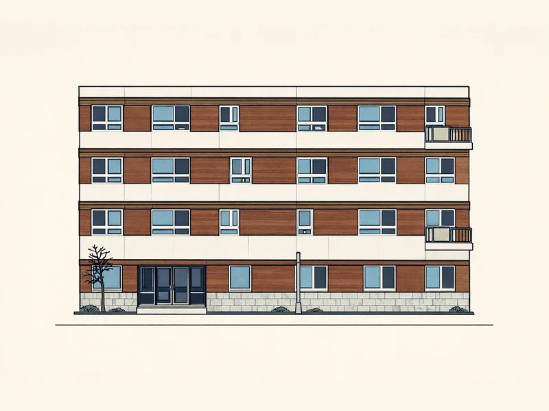 Drawing of LDK Senior Apartments - Durae Crenshaw - Accessible Units. No photo available.
