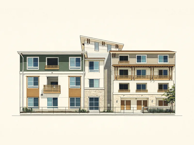 Drawing of Marmion Way Apartments - Accessible Units. No photo available.