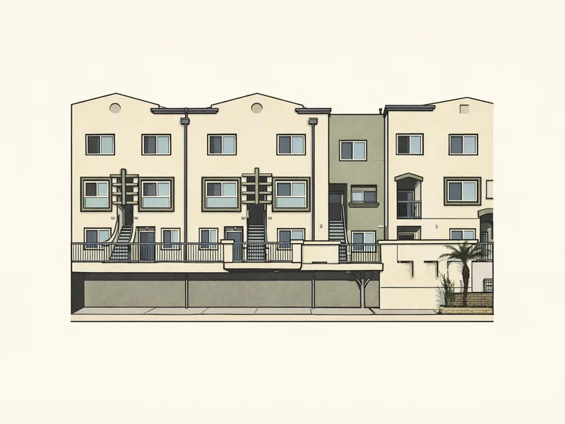 Drawing of Mission Village Terrace Apartments - Accessible Units. No photo available.