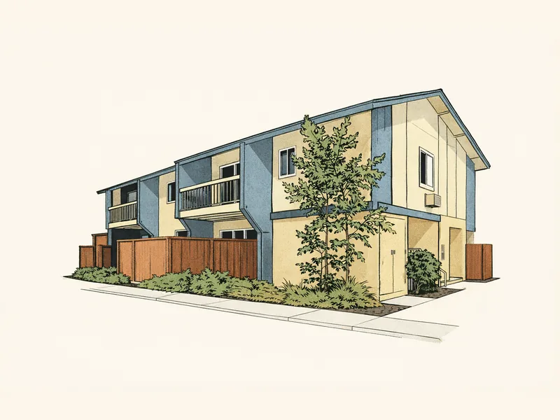 Drawing of Montecito Apartments. No photo available.