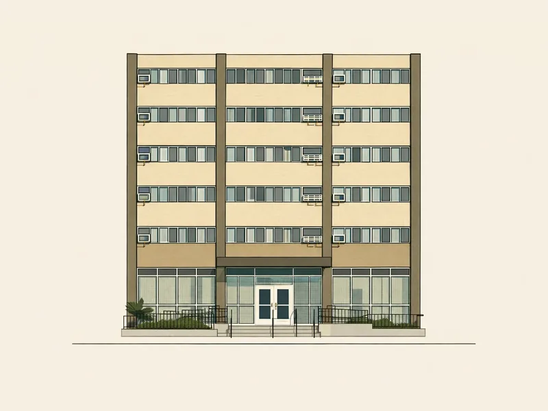 Drawing of Mt. Zion Towers Senior Apartments. No photo available.