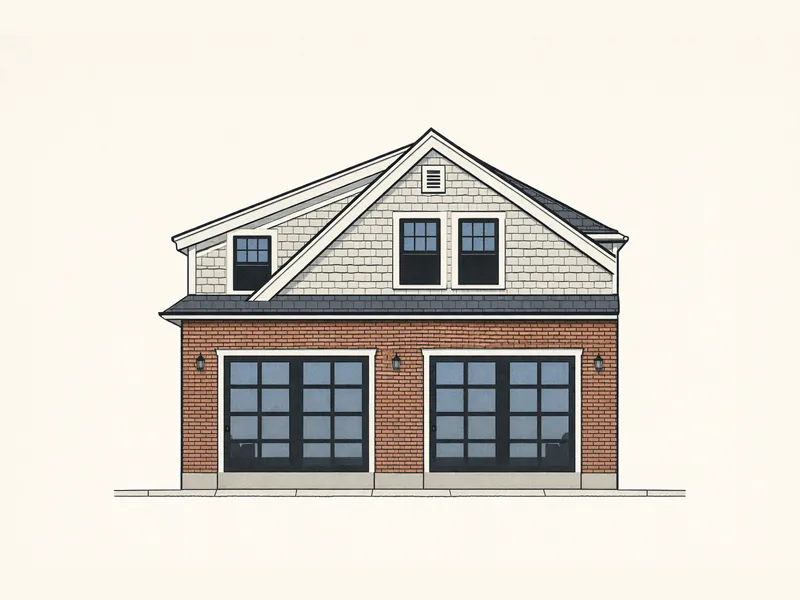 Drawing of Old Bank Street Firehouse. No photo available.