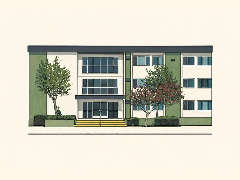 Drawing of Panorama View Apartments. No photo available.