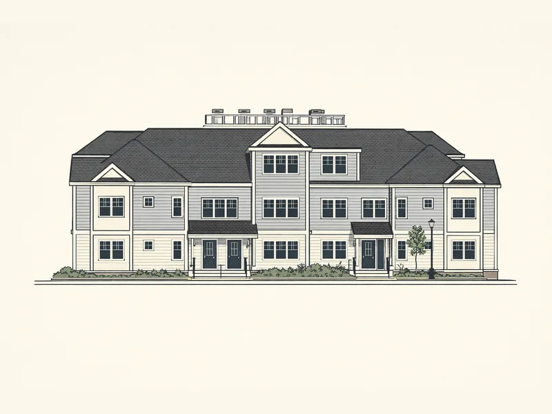 Drawing of Prentice Place. No photo available.