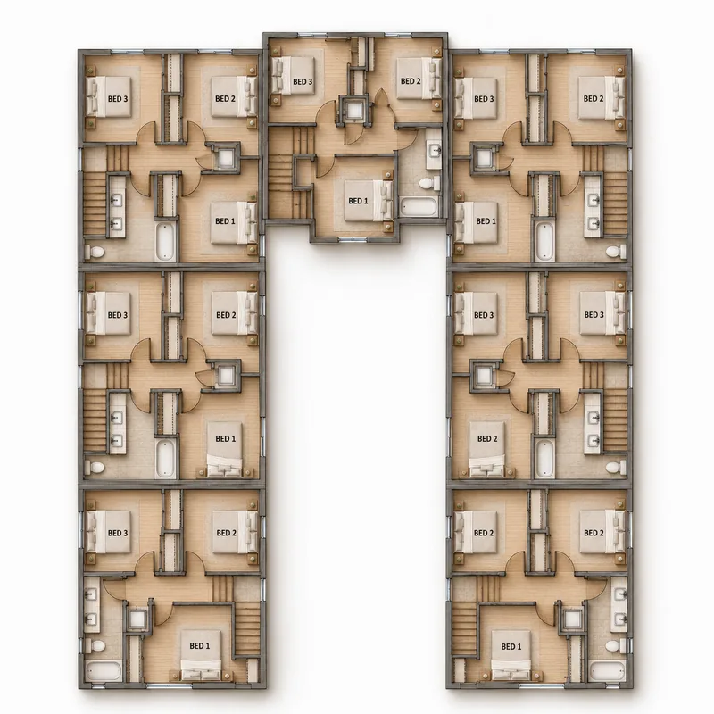 Photo 60 of 60 of Proud Ground home: Carlton Courtyard: 7 New Townhomes