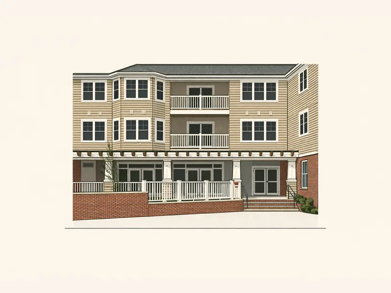 Drawing of Queset Commons. No photo available.