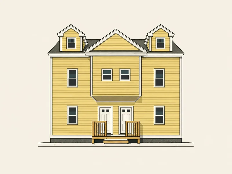 Drawing of Ross Manor. No photo available.