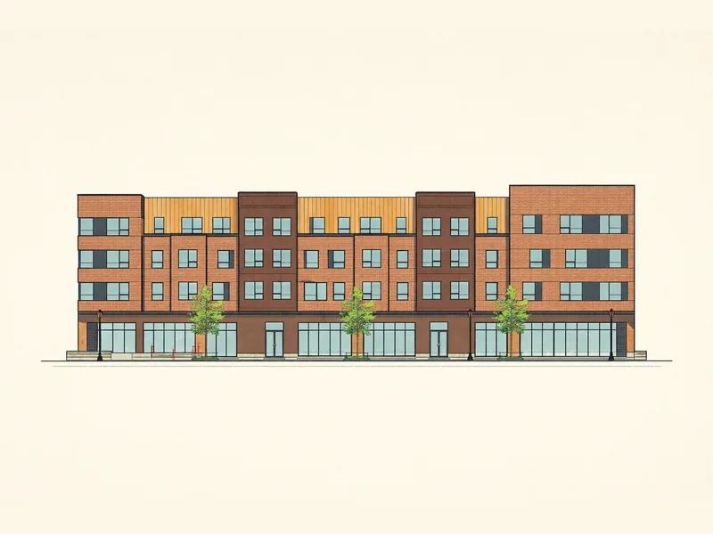 Drawing of Stonegate St. Patrick. No photo available.