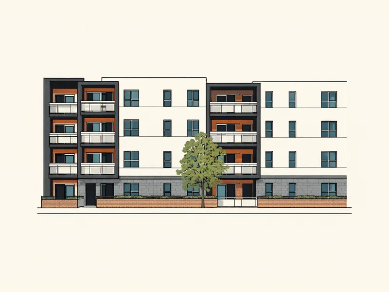 Drawing of Sun Commons. No photo available.