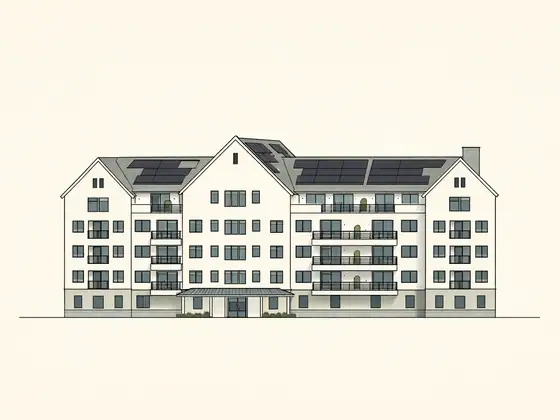 Drawing of Wilton Center Lofts. No photo available.