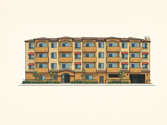 Drawing of Asturias Senior Apartments - Accessible Units. No photo available.