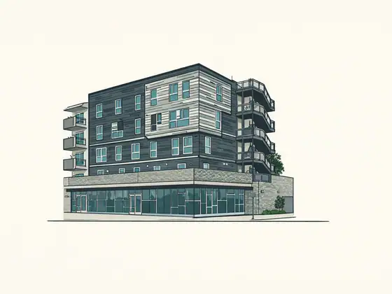 Drawing of Sylmar Court Apts. - Accessible Units. No photo available.