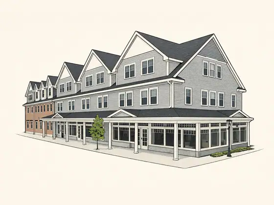 Drawing of Salt Ledge Apartments. No photo available.