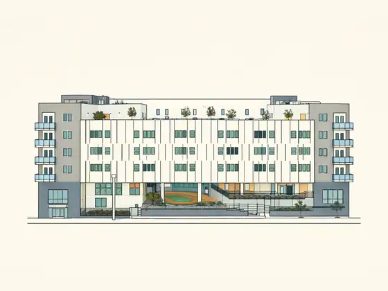 Drawing of 619 Westlake - Accessible Units. No photo available.