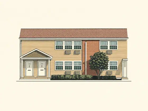 Drawing of Heatherwood Hillcrest Village. No photo available.