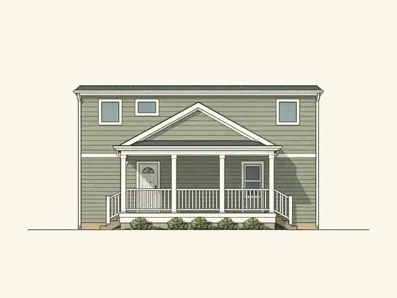 Drawing of Dewey Avenue (Habitat for Humanity). No photo available.