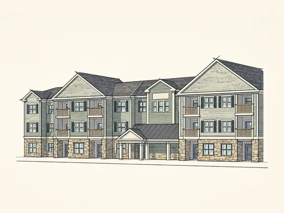 Drawing of 149 Main St Apartments. No photo available.
