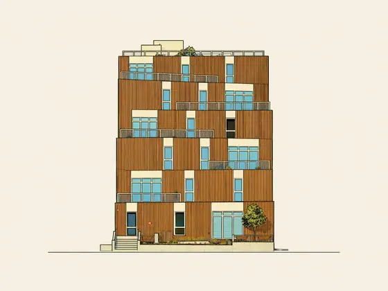 Drawing of 535 S. Glenrock Ave. No photo available.