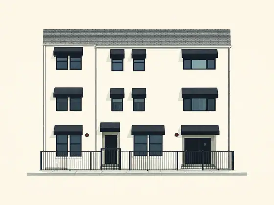 Drawing of Royals Apartments- Accessible Units. No photo available.