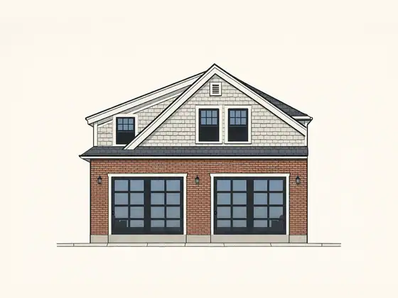 Drawing of Old Bank Street Firehouse. No photo available.
