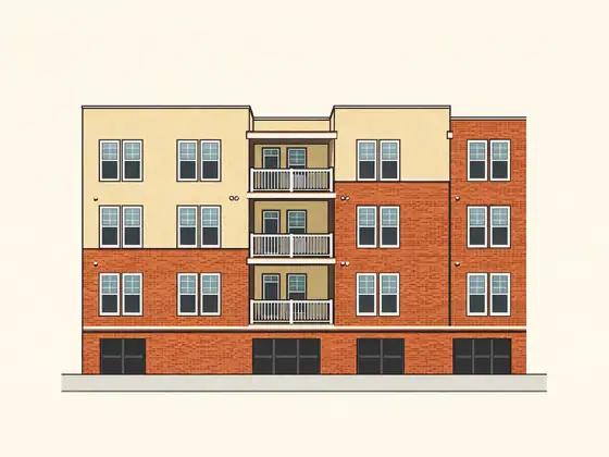 Drawing of Wellesley Place. No photo available.