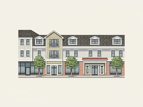 Drawing of 12 Pond Street. No photo available.