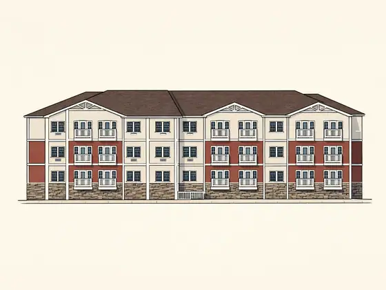 Drawing of 80 Main Street. No photo available.